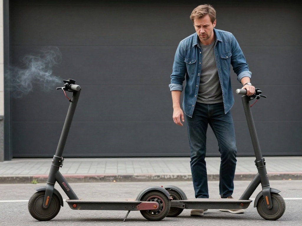 E Scooter Akku Brand Versicherung