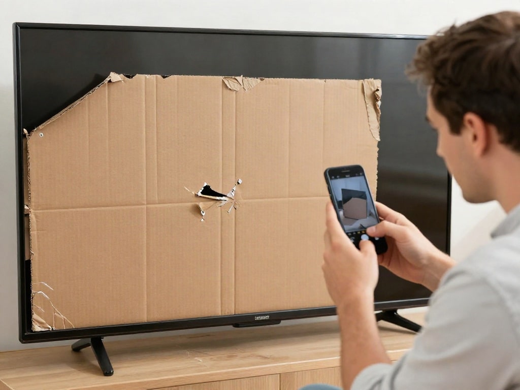 Fernseher Transportschaden Versicherung