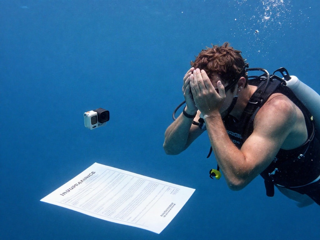 GoPro beim Tauchen verloren