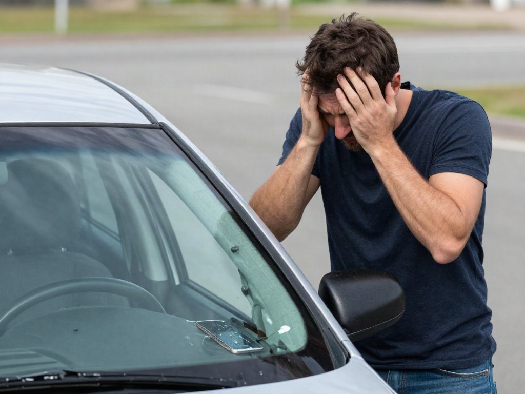 Handy aus Auto gestohlen Versicherung